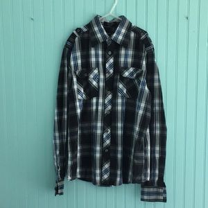 Mens S Eighty Eight platinum LS button Up shirt